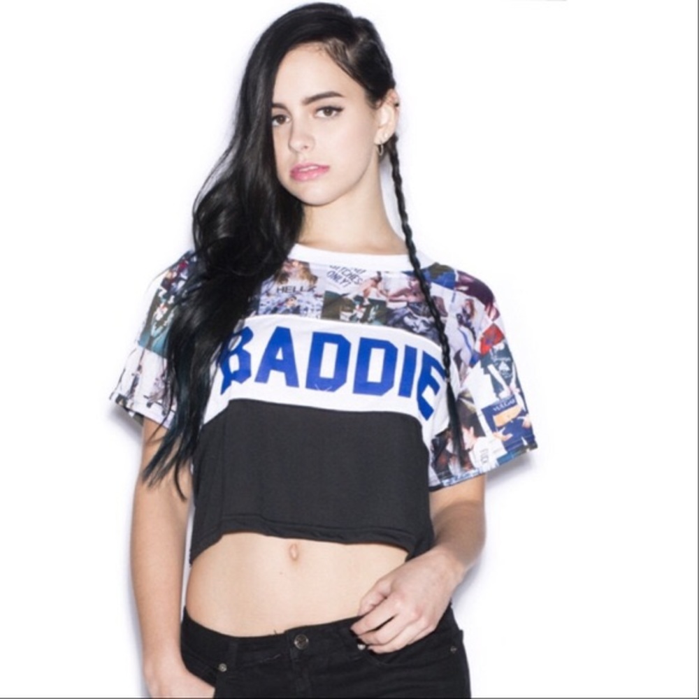 HLZBLZ CROP TOP - INSTA FAME CROP TOP SZ small